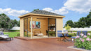 Fjordholz Gartenpavillon Modell Alu 44 B