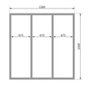 Karibu Gartensauna "Saunahaus Pepe 4" 5 Personen Natur ohne Ofen