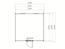 Fjordholz Camping Pod Modell Luxe 240 cm