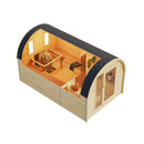 Fjordholz Pod Sauna Modell Luxe 400 cm 2-Raum