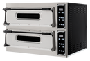 Prismafood Pizza Oven Profi44 Digital - 2 chambers - for 8 pizzas of 32 cm each