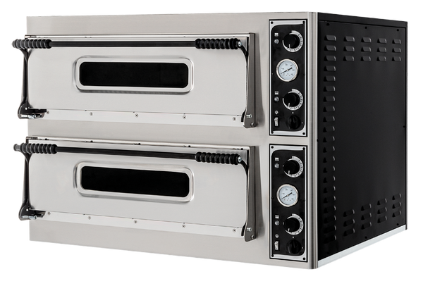 Four à pizza Prismafood Profi44 Medium - 2 chambres - pour 8 pizzas de 32 cm
