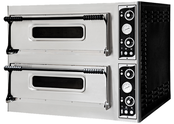 Four à pizza Prismafood Profi44 - 2 chambres - pour 8 pizzas de 32 cm