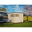 Fjordholz Gartenhaus Modell Q-BIC Modern 44 B