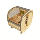 Fjordholz Barrel Sauna Model Bus 160 with Half-Round Window