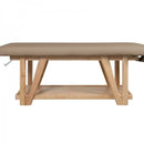 Table de massage Soleni ROOTS SPA en bois et PU, avec appui-tête réglable