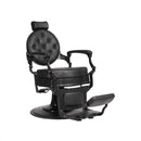 Soleni BUZZ BLACK - Barber Chair, Service Chair, Hairdresser's Chair, Salon Chair, Hairdresser's Chair, Black