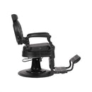 Soleni BUZZ BLACK - Barber Chair, Service Chair, Hairdresser's Chair, Salon Chair, Hairdresser's Chair, Black
