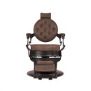 Soleni BUZZ BLACK - Barber Chair, Service Chair, Hairdresser's Chair, Salon Chair, Hairdresser's Chair, Antique Brown
