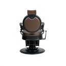 Soleni BUZZ BLACK - Barber Chair, Service Chair, Hairdressing Chair, Hairdressing Chair, Dark Brown