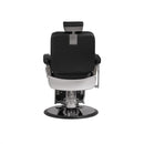 Soleni FRINGE - Barber's Chair, Barber's Chair, Hairdresser's Chair, Hairdressing Chair, Black