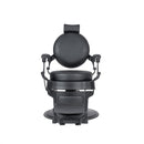 Soleni SHOR BLACK - Barber Chair, Service Chair, Hairdresser's Chair, Salon Chair, Hairdresser's Chair, Black