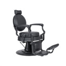Soleni SHOR BLACK - Barber Chair, Service Chair, Hairdresser's Chair, Salon Chair, Hairdresser's Chair, Black