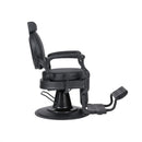 Soleni SHOR BLACK - Barber Chair, Service Chair, Hairdresser's Chair, Salon Chair, Hairdresser's Chair, Black