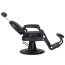 Soleni SHOR BLACK - Barber Chair, Service Chair, Hairdresser's Chair, Salon Chair, Hairdresser's Chair, Black