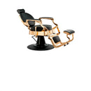 Soleni SHOR GOLD - Barber chair, service chair, hairdresser's chair, salon chair, hairdresser's chair, gold-colored