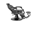 Soleni CAESAR + MERCURY - Barber Chair, Operating Chair, Hairdressing Chair, Hairdressing Chair, Black