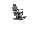 Soleni CAESAR + BLACK - Barber Chair, Operating Chair, Hairdressing Chair, Hairdressing Chair, Black