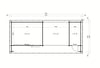 Fjordholz Gartenhaus Modell Rait 44 ALU