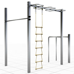Tolymp Dip Buin Duo mit Hangelstange – Vorschau 1