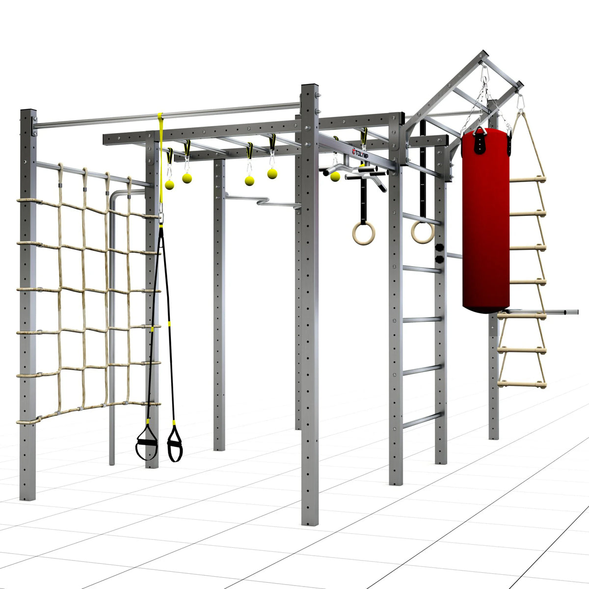 Tolymp climbing tower double boulder