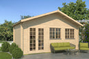 Fjordholz Gartenhaus Modell Rolf 44 A