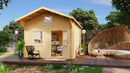 Fjordholz Satteldach Gartenhaus Modell Sönke 70 B