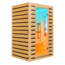 Hydrosan Infrarot-Heimsauna mit niedriger Temperatur (Tromso2) für 2-3 Personen, 120 x 105 cm, 230 V