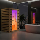 Hydrosan Infrarot-Heimsauna mit niedriger Temperatur (Tromso2) für 2-3 Personen, 120 x 105 cm, 230 V