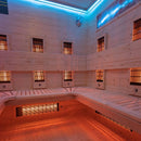 Hydrosan Trockene Heimsauna mit Infrarot-Niedertemperatur, Tromsø4, 4-5 Personen, 180 x 150 cm, 230 V