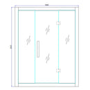 Hydrosan Infrarot-/Finnische Sauna Helsi3 – Neu mit 6-kW-Ofen für 3–4 Personen, 160 x 160 cm, 2-in-1
