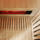 Hydrosan Infrarot-/Finnische Sauna Helsi3 – Neu mit 6-kW-Ofen für 3–4 Personen, 160 x 160 cm, 2-in-1