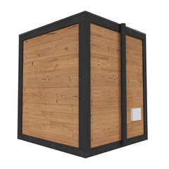 Hydrosan Finnischer Gartenpavillon mit Mira-Ofen (9 kW), 6 Personen, 200 x 205 cm – Vorschau 4