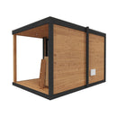 Hydrosan Finnischer Gartenpavillon mit Nori-Ofen (9 kW), 6-7 Personen, 250 x 350 cm