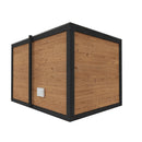 Hydrosan Finnischer Gartenpavillon mit Nori-Ofen (9 kW), 6-7 Personen, 250 x 350 cm