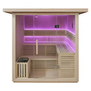 Hydrosan Finnische Gartensauna mit Asker-Neuofen für 4-6 Personen, 180 x 180 cm