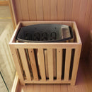 Hydrosan Finnische Gartensauna mit Asker-Neuofen für 4-6 Personen, 180 x 180 cm