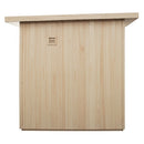 Hydrosan Finnische Gartensauna mit Asker-Neuofen für 4-6 Personen, 180 x 180 cm