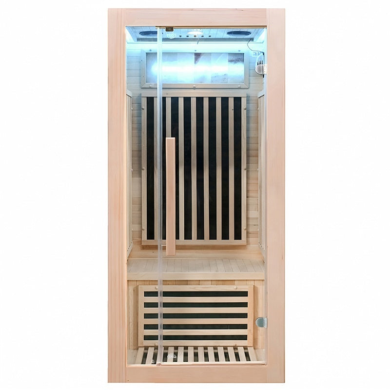Hydrosan Trockene Infrarotsauna, niedrige Temperatur, ALTA1-CRB, 1-2 Personen, 90x90 cm