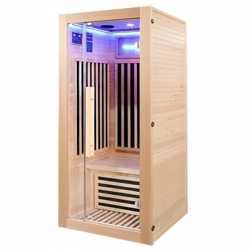 Hydrosan Trockene Infrarotsauna, niedrige Temperatur, ALTA1-CRB, 1-2 Personen, 90x90 cm