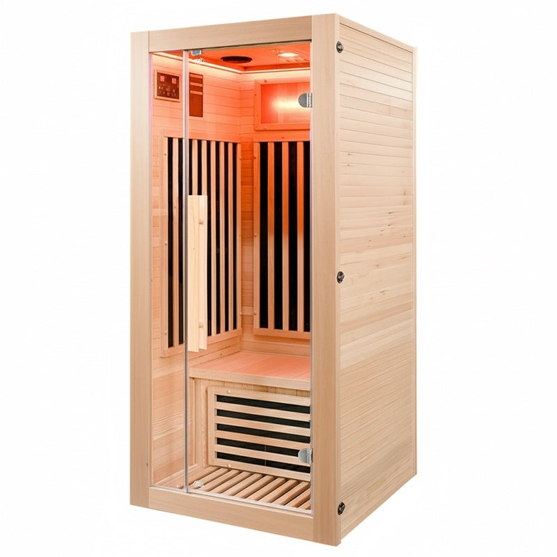 Hydrosan Trockene Infrarotsauna, niedrige Temperatur, ALTA1-CRB, 1-2 Personen, 90x90 cm