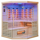 Hydrosan Trockene Infrarotsauna mit niedriger Temperatur, Alta4, 4-5 Personen, 150x150 cm