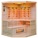 Hydrosan Trockene Infrarotsauna mit niedriger Temperatur, Alta4, 4-5 Personen, 150x150 cm