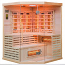 Hydrosan Trockene Infrarotsauna mit niedriger Temperatur, Alta4, 4-5 Personen, 150x150 cm