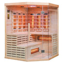 Hydrosan Trockene Infrarotsauna mit niedriger Temperatur, Alta4, 4-5 Personen, 150x150 cm