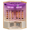 Hydrosan Trockene Infrarotsauna mit niedriger Temperatur, Alta6, 2-3 Personen, 120x120 cm