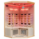 Hydrosan Trockene Infrarotsauna mit niedriger Temperatur, Alta6, 2-3 Personen, 120x120 cm