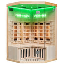 Hydrosan Trockene Infrarotsauna mit niedriger Temperatur, Alta6, 2-3 Personen, 120x120 cm