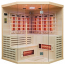 Hydrosan Trockene Infrarotsauna mit niedriger Temperatur, Alta7, 5-6 Personen, 180x180 cm