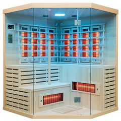 Hydrosan Trockene Infrarotsauna mit niedriger Temperatur, Alta7, 5-6 Personen, 180x180 cm – Vorschau 7